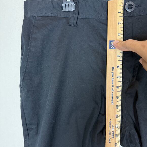 Volcom Chino Pants Men's 40 Black Stretch High-Rise Flat Front Classic - Picture 13 of 15